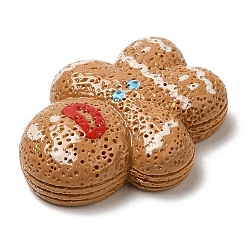 Кабошоны из непрозрачной смолы с рождественской тематикой&nbsp;RESI-R441-06