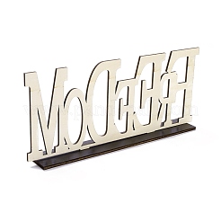 Украшение рабочего стола из натурального дерева&nbsp;DJEW-C007-03