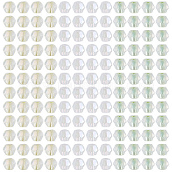 405 шт. прозрачных стеклянных бусин с гальваническим покрытием&nbsp;GLAA-TA0003-66E