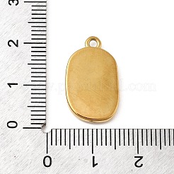 Подвески из нержавеющей стали 304 с эмалью&nbsp;STAS-B113-11G-01