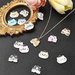 15шт 15 стиля подвески из сплава с эмалью&nbsp;FIND-YW0006-19