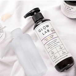 Градуированная пластиковая бутылка с широким горлом&nbsp;LS-AJEW-WH0104-33