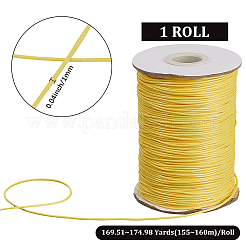 1 рулон экологически чистого корейского вощеного полиэфирного шнура&nbsp;YC-SP0001-03F