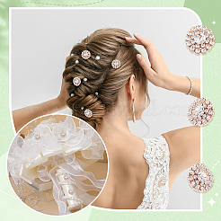 Кабошоны из сплава со стразами&nbsp;ALRI-GA0001-09KCG