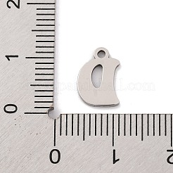 Не тускнеющие подвески из нержавеющей стали 201 STAS-U016-01P-D