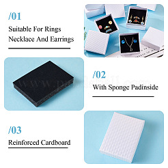 Подарочные коробки для хранения из фактурного картона с ромбами&nbsp;CON-TAC0010-03A-01