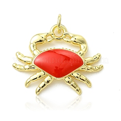 Латунь эмаль подвески&nbsp;KK-C143-54B-G