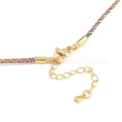 Изготовление ожерелья из плетеного нейлонового шнура толщиной 2 мм&nbsp;MAK-A019-02G-24