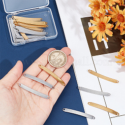 20 шт. 2-х цветные подвески-соединители из нержавеющей стали 304&nbsp;STAS-UN0055-52