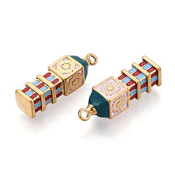 Подвески из нержавеющей стали 304 с эмалью&nbsp;STAS-N124-10G