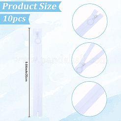 10 шт. полиэстеровые молнии для аксессуаров одежды&nbsp;DIY-DJ0001-54
