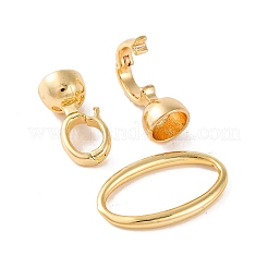 Латунь раз по сравнению с застежками&nbsp;KK-U016-18G