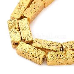 Гальванические нити из синтетических немагнитных гематитовых бусин&nbsp;G-U003-15A