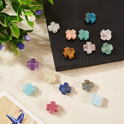 13шт 13 стиля бусины из натуральных смешанных драгоценных камней&nbsp;G-TA0002-50