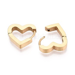 Серьги-кольца из нержавеющей стали 304&nbsp;STAS-T074-41G-B