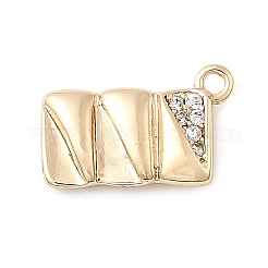 Латунные микро проложить кубического циркония подвески&nbsp;LS-KK-P337-03B-G