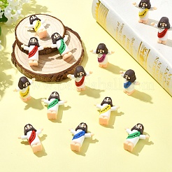 30 шт. 5 цвета пасхальный ПВХ пластиковый Иисус украшение для дисплея&nbsp;DJEW-YW0001-10