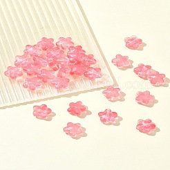 30 шт. стеклянные бусины для выпечки&nbsp;GLAA-FS0001-99G