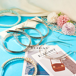 30 шт. 3 стиля аксессуаров для волос с железной фурнитурой для резинок для волос&nbsp;OHAR-TA0001-08A