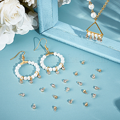 80 шт. латунные подвески со стразами&nbsp;KK-BBC0022-03