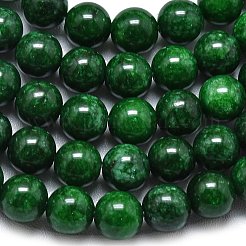 Натуральный Malaysia нефритовые бусы пряди&nbsp;G-L645-A01-8mm-17