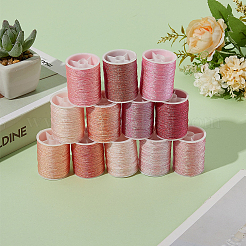 12 рулон полиэфирной швейной нитки 12 цветов.&nbsp;OCOR-CY0002-02E