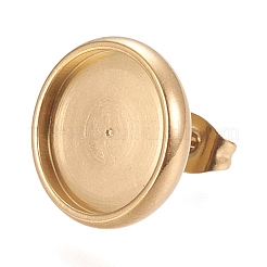 Ионное покрытие (ip) серьги-гвоздики из нержавеющей стали 304&nbsp;LS-STAS-K202-05E-G