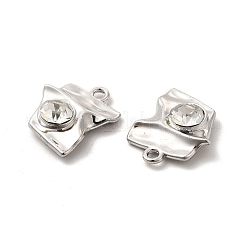 Стеклянные витые многоугольные подвески&nbsp;PALLOY-E024-19P-01