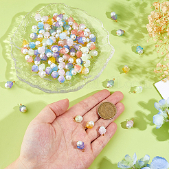 112шт 7 цвета стеклянные подвески&nbsp;PALLOY-DC00036