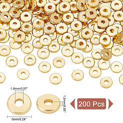 200 шт. Латунные дистанционные бусины&nbsp;KK-PH0005-76A