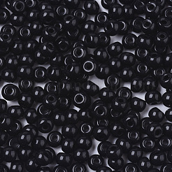 Непрозрачные цвета стеклянные бусины&nbsp;SEED-S040-01A-01