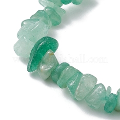 Гальванические браслеты с шестиугольной призмой из натурального кварца&nbsp;BJEW-JB10756