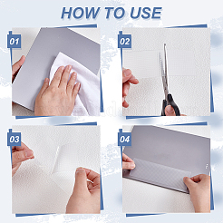 21 шт. прямоугольные полоски липкой ленты Peva Grip&nbsp;AJEW-WH0709-045