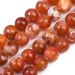 Природные пожары треск агат бисер нитей&nbsp;G-G163-A01-04