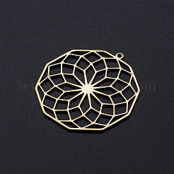 201 филигранный амулет из нержавеющей стали&nbsp;STAS-T049-T693-2