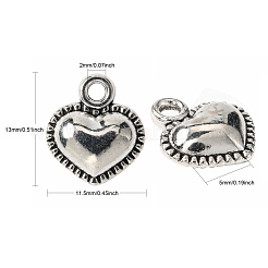 Подвески из сплава в тибетском стиле&nbsp;TIBE-Q050-163AS-LF