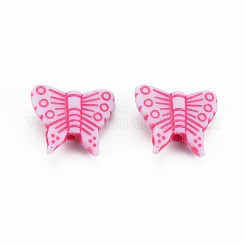 Непрозрачные акриловые бусины в стиле крафт&nbsp;MACR-T036-18