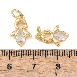 Латунные микро проложить кубического циркония подвески&nbsp;KK-G544-33G