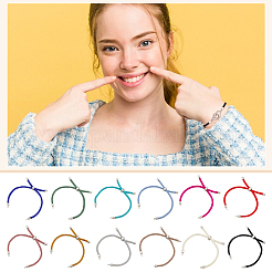 12шт. Набор для изготовления браслета из витого нейлонового шнура 12 цветов&nbsp;MAK-UN0001-58B