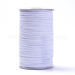 1/8-дюймовый плоский плетеный эластичный веревочный шнур&nbsp;EC-R030-3mm-01