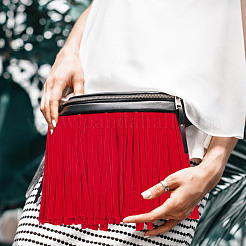 5м бархатная лента с кисточками&nbsp;OCOR-DR0001-16D