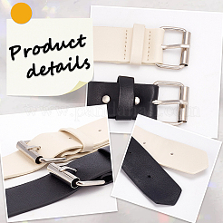 2 шт. пряжки из искусственной кожи 2 цветов&nbsp;FIND-CL0001-33