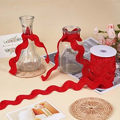 Лента из полиэстера с волнистой бахромой длиной 9 ярд.&nbsp;OCOR-XCP0002-90B