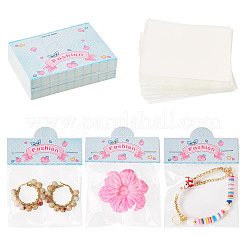 100 шт. бумажная карточка-витрина для бижутерии&nbsp;CDIS-TA0001-31A