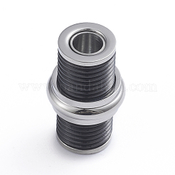 Магнитные застежки из нержавеющей стали 304 в стиле ретро с приклеивающимися концами&nbsp;STAS-L243-034BP