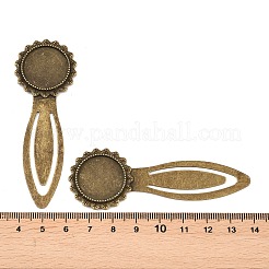 20 сеттинги мм закладку лоток кабошон&nbsp;X-PALLOY-S033-40AB-NR