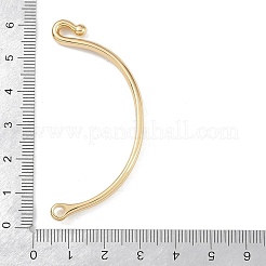 Соединительные звенья латунного браслета&nbsp;KK-U020-02G