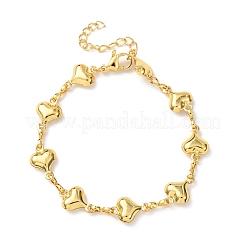 Браслеты из латунной цепочки для женщин&nbsp;BJEW-C140-05G