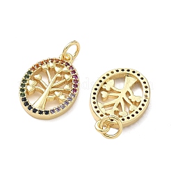 Латунные микро проложить кубического циркония подвески&nbsp;KK-F930-11G