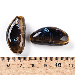 Фарфоровые бусины ручной работы&nbsp;PORC-N008-08I